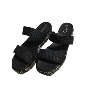 Wonderly Joby Platform Sandals Size 9 EUC